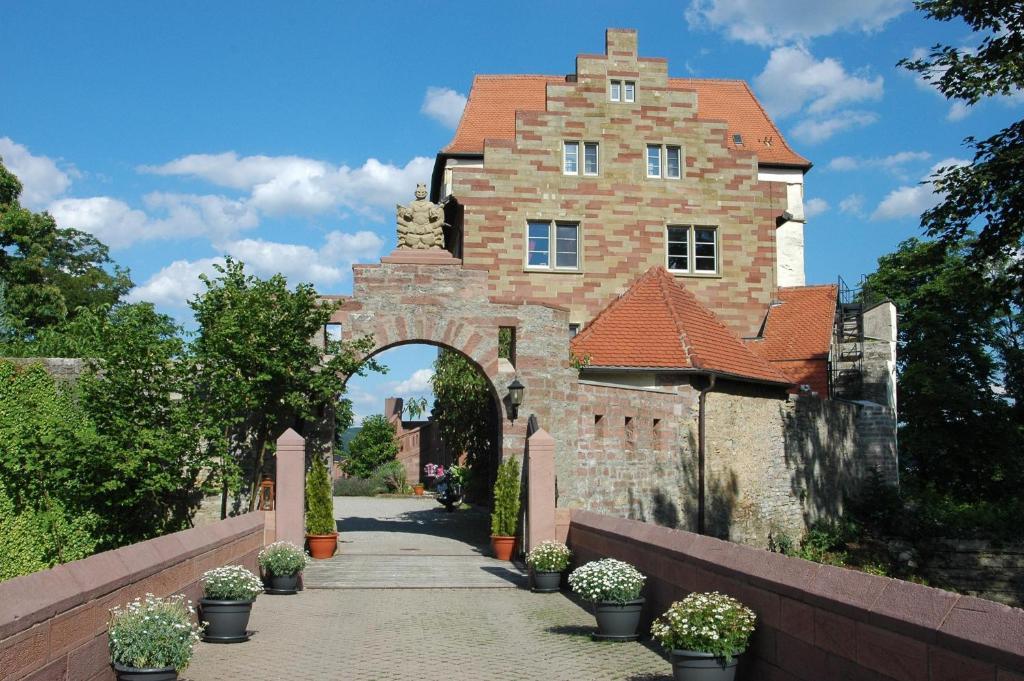 Schloss Neuburg Otel Mosbach  Dış mekan fotoğraf
